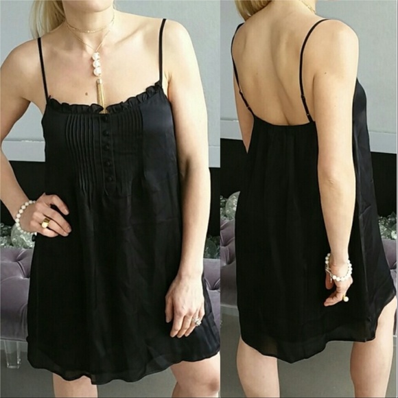 STEAL KYLIE'S LOOK!!! BLACK SLIP / CAMI DRESS NWT - Picture 3 of 4